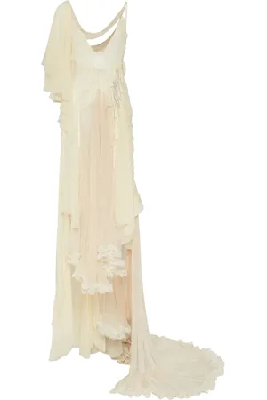 Dsquared2 Lang asymmetrisk kjole