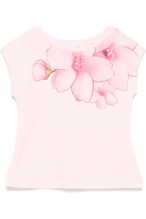 MONNALISA T-shirt med blomstertryk