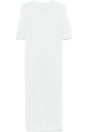 Jil Sander Mellemlang kjole i strik