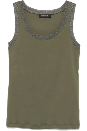 Fabiana Filippi Tanktop med lurexkant