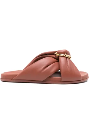 Fendi Sienna sandaler i læder