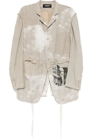 UNDERCOVER Blazer med grafisk tryk