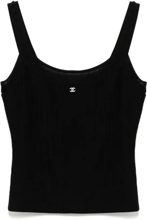 CHANEL ærmeløs camisole-top fra 1998