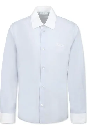 Gucci Skjorte med kontrastkrave