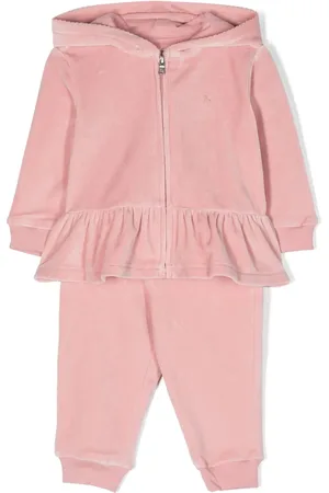 Ralph Lauren Træningsdragt i velour med Polo Pony-motiv