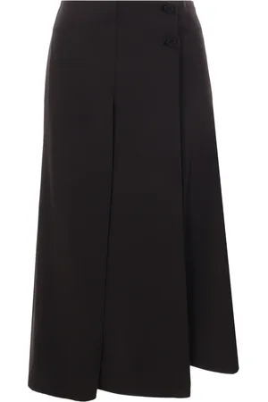 Loro Piana Asymmetrisk Alida-nederdel