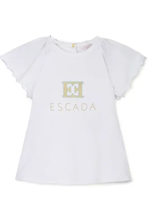 Escada Kjole med broderet logo