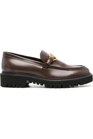 VALENTINO GARAVANI Signatur-loafers med VLogo
