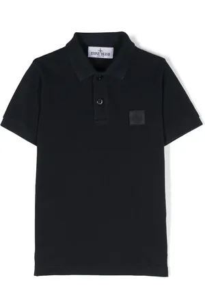 Stone Island Polo med kompasmærke
