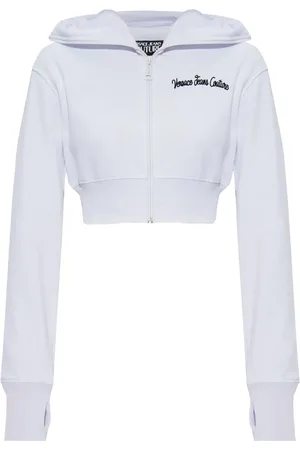 VERSACE Cropped hættetrøje