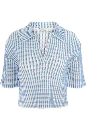 Simkhai Cropped Adley polo