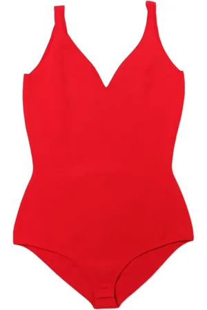 Alexander McQueen Bodysuit med V-hals