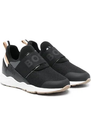 HUGO BOSS Slip-on sneakers med logotryk