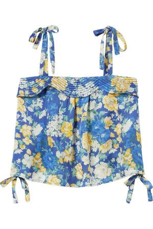 Claudie Pierlot Top med blomstertryk