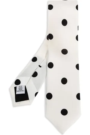 Moschino Polkaprikket slips