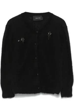 Simone Rocha Cardigan med krystaludsmykning