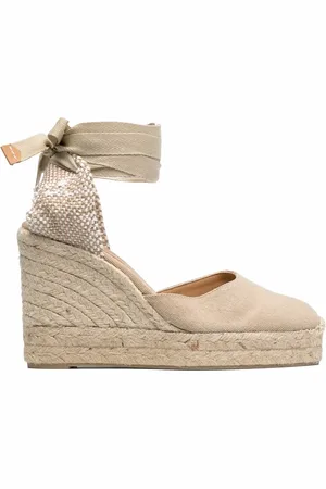 Castaner Espadriller med snøre og kilehæl