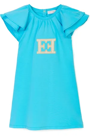 Escada Kjole med logo-applikation