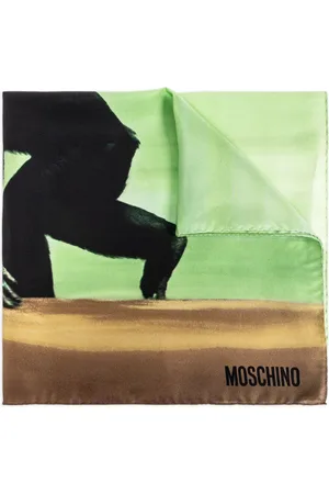 Moschino Tørklæde med grafisk tryk
