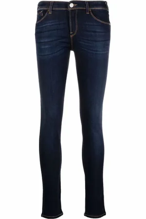 Emporio Armani Skinny-jeans med lav talje