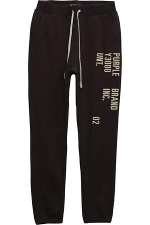 Purple Brand Joggingbukser med logotryk