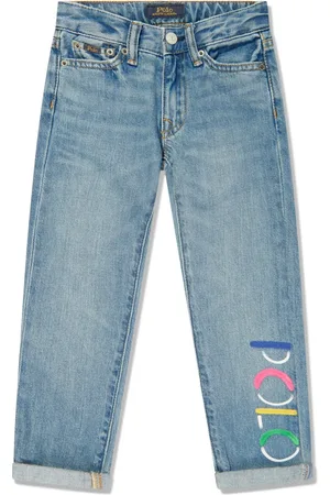 Ralph Lauren Jeans med lige ben og broderet logo