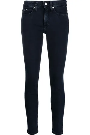 Calvin Klein Skinny-jeans med mellemhøj talje