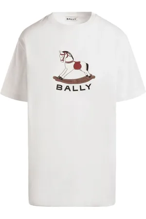 Bally T-shirt med Rocking Horse-tryk