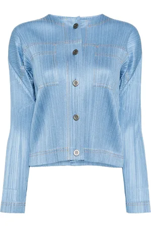 PLEATS PLEASE ISSEY MIYAKE Denimjakke