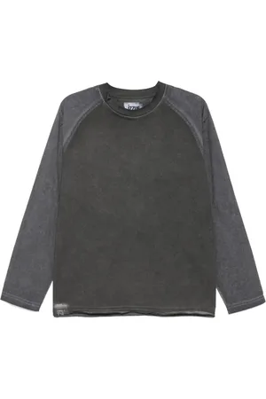 Izzue T-shirt med kontrastærmer