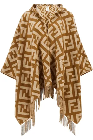Fendi Poncho i FF-jacquard