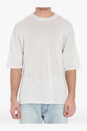 Roberto Collina T-shirt i hør