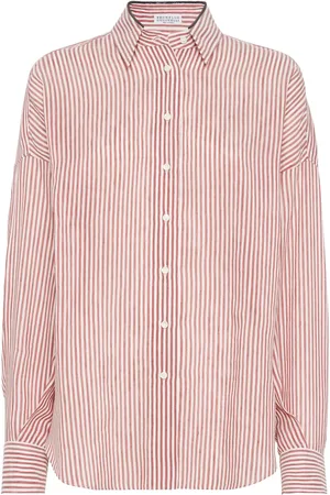 Brunello Cucinelli Organza-skjorte