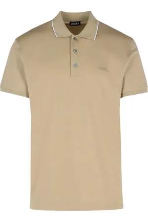 Ermenegildo Zegna Polo med broderet logo