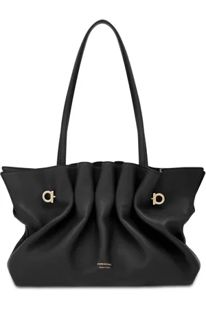 Salvatore Ferragamo Mellemstor blød skuldertaske