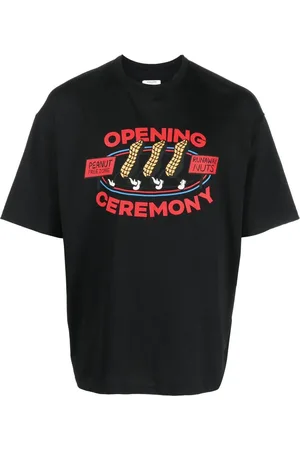Opening Ceremony Peanuts T-shirt med logo