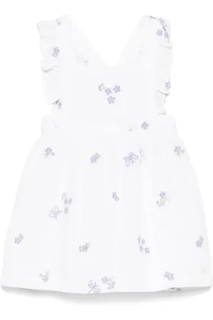Tartine Et Chocolat Kjole med blomster-broderi