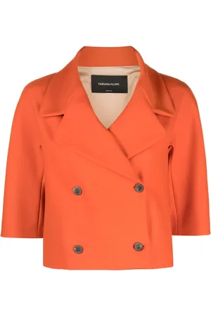 Fabiana Filippi Cropped dobbeltradet jakke