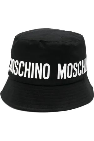 Moschino Bøllehat med logotryk