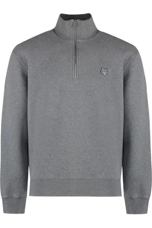 Maison Kitsuné Trøje med rævemærke og rund hals