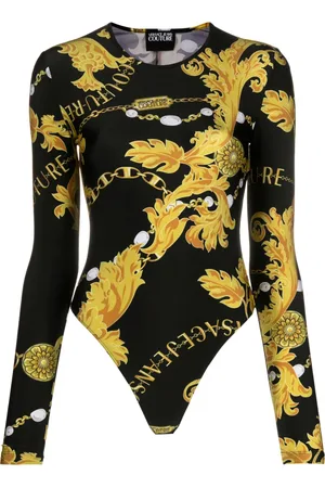 VERSACE Bodysuit med baroktryk
