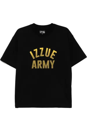 Izzue T-shirt med broderet logo
