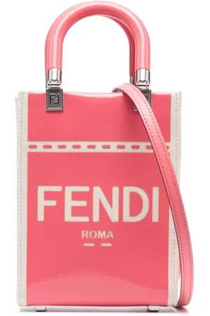 Fendi Skuldertaske med logotryk