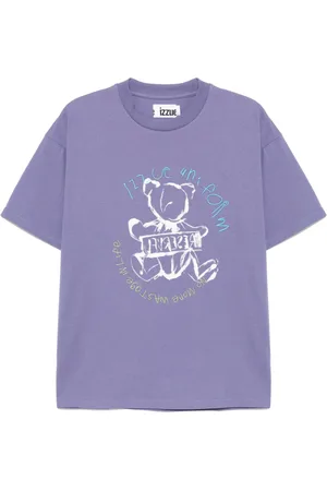 Izzue T-shirt med grafisk tryk