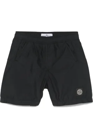 Stone Island Badeshorts med kompasmærke