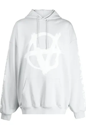 Vetements Hættetrøje med logotryk