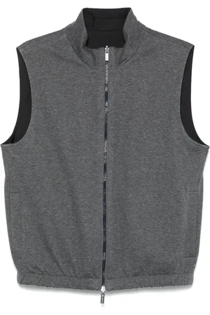PESERICO SIGN Loro Piana gabardine-vest