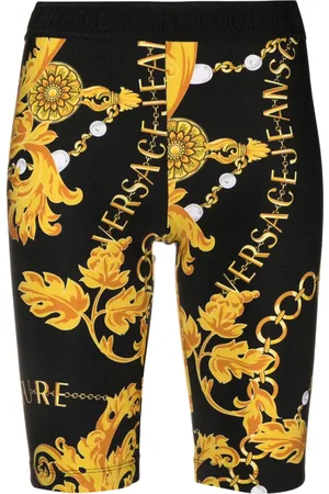 VERSACE Cykelshorts med baroktryk