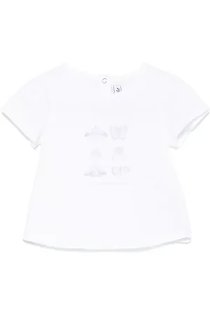 Tartine Et Chocolat T-shirt med sommerfugletryk