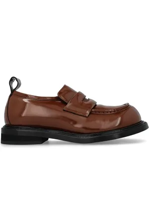 Moschino Loafers i lakeret læder